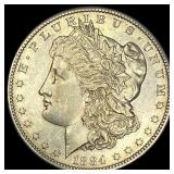 1884-S Silver Morgan Dollar CLOSELY UNCIRCULATED