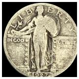1927-S Silver Standing Liberty Quarter NICELY CIRC
