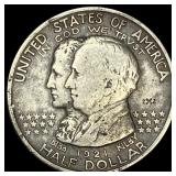 1921 Silver Half Dollar Alabama Centennial ABOUT U