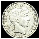 1903 Barber Dime CLOSELY UNCIRCULATED
