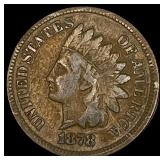 1878 Indian Head Cent LIGHTLY CIRCULATED