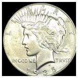 1935 Silver Peace Dollar CHOICE BU