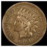1864 Bronze Indian Head Cent LIGHTLY CIRCULATED