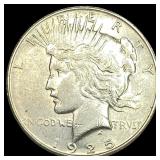 1925 Silver Peace Dollar CLOSELY UNCIRCULATED