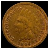 1864 Indian Head Cent LIGHTLY CIRCULATED