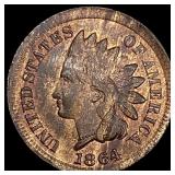 1864 Bronze Indian Head Cent HIGH GRADE