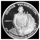 1982 Clad Half Dollar George Washington Commemorat