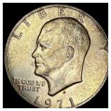 1971-S Eisenhower Dollar CLOSELY UNCIRCULATED