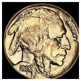 1938-D Nickel Five Cents Buffalo CHOICE BU