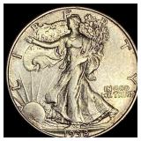 1938-D Silver Half Dollar CLOSELY UNCIRCULATED