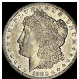 1880-CC Silver Morgan Dollar NEARLY UNCIRCULATED