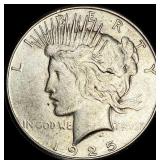 1925 Peace Silver Dollar CLOSELY UNCIRCULATED