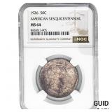 1926 Sesquicentennial Half Dollar NGC MS64