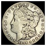 1896-S Silver Morgan Dollar CHOICE BU