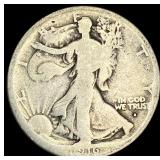 1916 Walking Liberty Half Dollar NICELY CIRCULATED