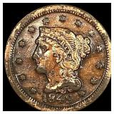 1849 Braided Hair Large Cent HIGH GRADE