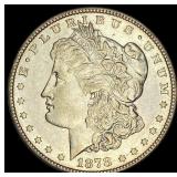 1878 Silver Morgan Dollar CLOSELY UNCIRCULATED