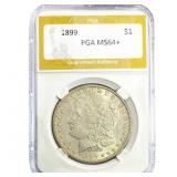 1899 Morgan Silver Dollar PGA MS64+