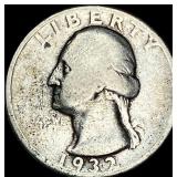 1932 Silver Washington Quarter NICELY CIRCULATED