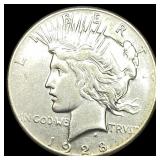 1928 Silver Peace Dollar NEARLY UNCIRCULATED