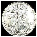 1945 Silver Walking Liberty Half Dollar UNCIRCULAT