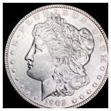 1902 Morgan Silver Dollar CHOICE AU