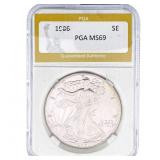 1986 Silver Eagle PGA MS69