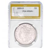 1899-O Morgan Silver Dollar PGA MS64+