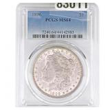 1896 Morgan Silver Dollar PCGS MS64