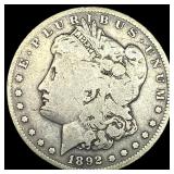 1892-S Silver Morgan Dollar NICELY CIRCULATED