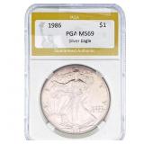 1986 Silver Eagle PGA MS69