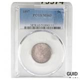 1897 Liberty Victory Nickel PCGS MS63