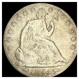 1855-O Silver Half Dollar (Arrows) NICELY CIRCULAT