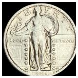 1924 Standing Liberty Silver Quarter CLOSELY UNCIR