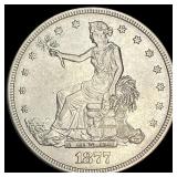 1877-S Silver Trade Dollar NEARLY UNCIRCULATED