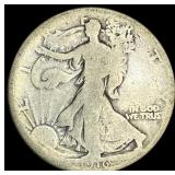 1916 Walking Liberty Half Dollar NICELY CIRCULATED