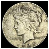 1935-S Silver Peace Dollar NEARLY UNCIRCULATED