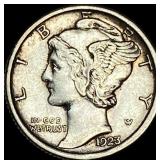 1923-S Silver Mercury Dime CLOSELY UNCIRCULATED