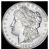 1890-S Silver Morgan Dollar CHOICE BU