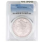 1885-O Morgan Silver Dollar PCGS MS64
