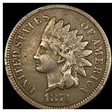 1874 Indian Head Cent LIGHTLY CIRCULATED