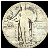 1927-S Silver Standing Liberty Quarter NICELY CIRC
