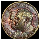 This is a 1936 Texas Centennial Lucky Coin Token.