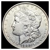 1901 Morgan Silver Dollar CLOSELY  UNCIRCULATED