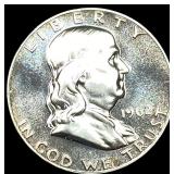 1962 Franklin Silver Half Dollar GEM PROOF