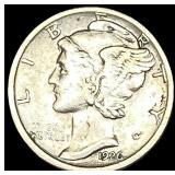 1926 Mercury Dime NEARLY UNCIRCULATED