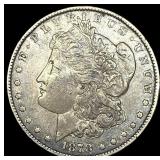 1878-S Silver Morgan Dollar CLOSELY UNCIRCULATED
