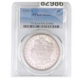 1880-S Morgan Silver Dollar PCGS MS64