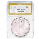 1995 Silver Eagle PGA MS69