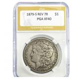 1879-S REV 78 Morgan Silver Dollar PGA XF40
